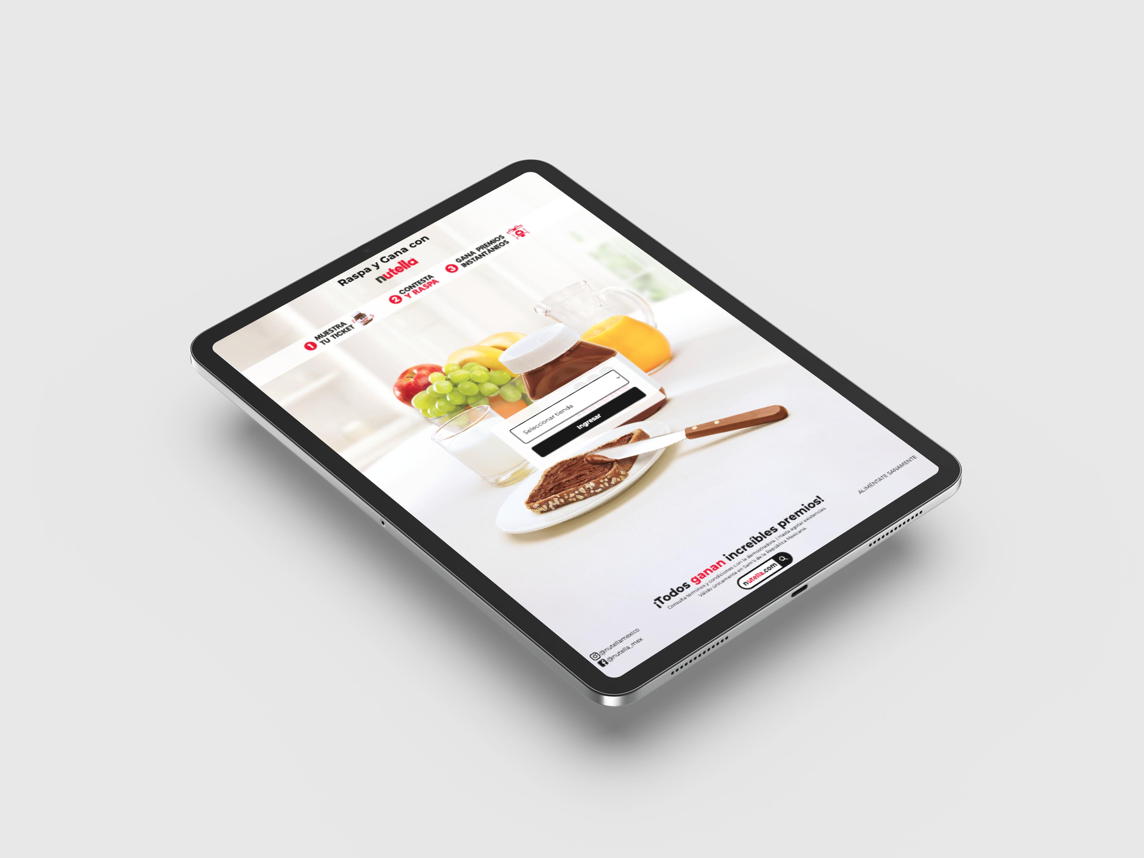 Nutella Scratch & Win