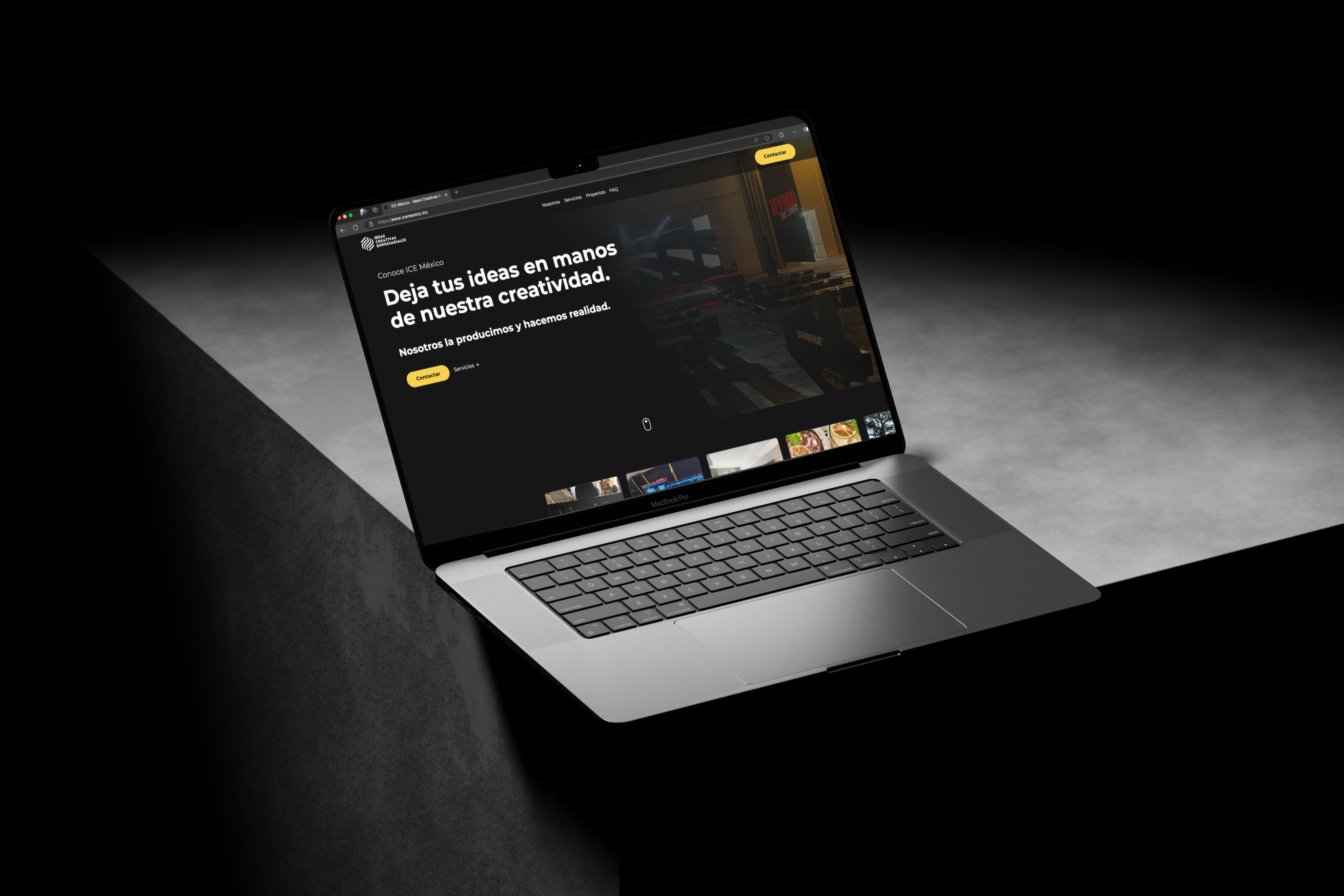 ICE México Website